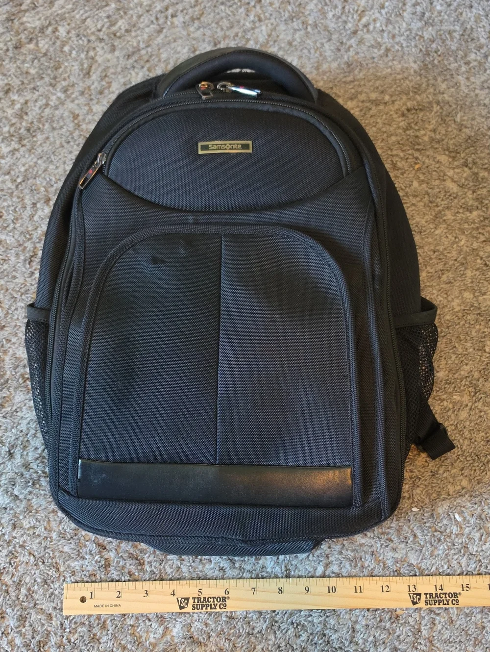 AWESOME Samsonite BUSINESS Black Laptop Backpack with Multiple Pockets